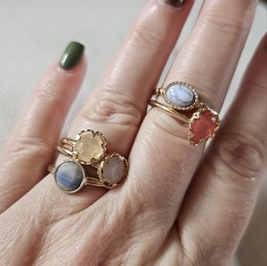 Rings 5 PC stacking set Size 9